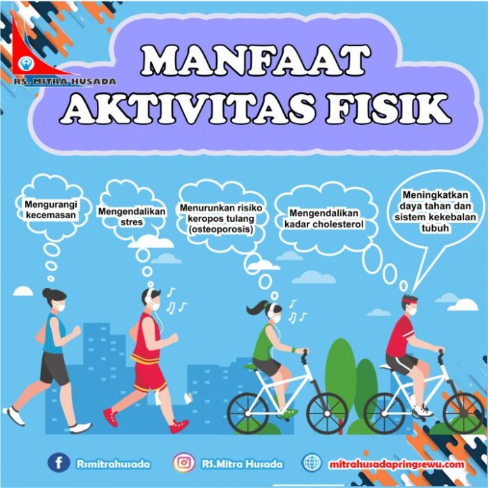 aktivitas fisik hendaknya dimulai sejak