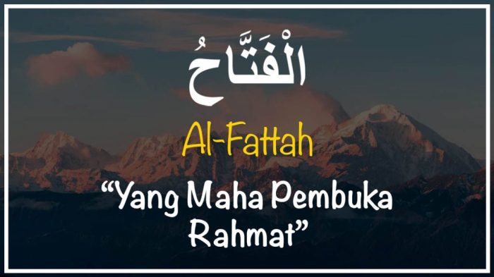 ya fattah ya alim artinya terbaru