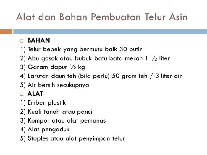 laporan praktikum telur asin terbaru