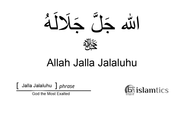 arti allah jalla jalaluhu terbaru