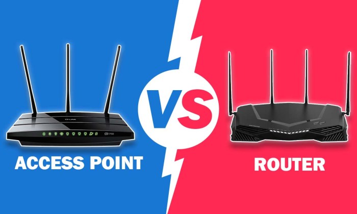 Perbedaan wireless router dan access point