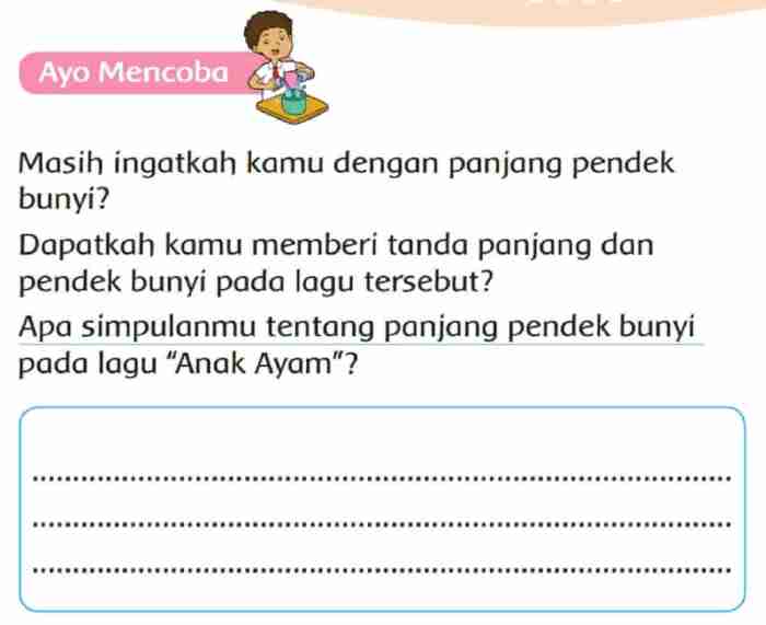 bunyi panjang pada lagu terdengar lebih terbaru