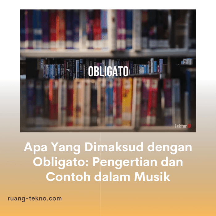 apa yang dimaksud obligato