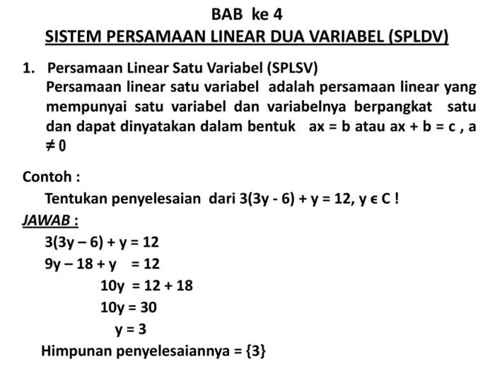 persamaan linear ssc matematika