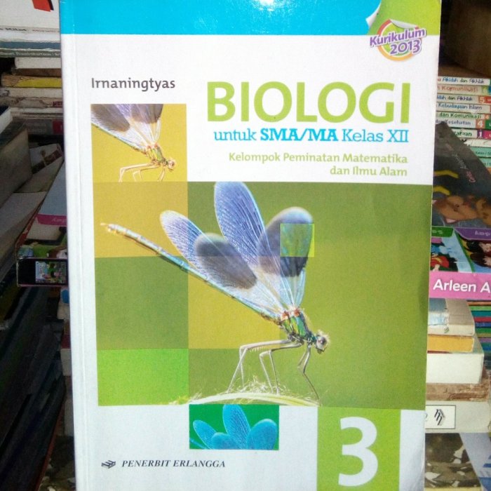 buku biologi kelas 12 kurikulum 2013 terbaru