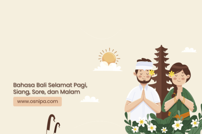 selamat siang dalam bahasa bali