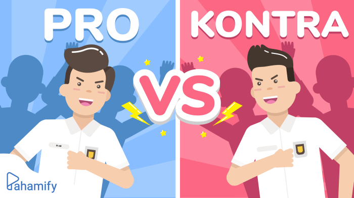 materi debat pro dan kontra terbaru