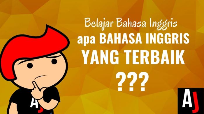 tentang kamu bahasa inggris