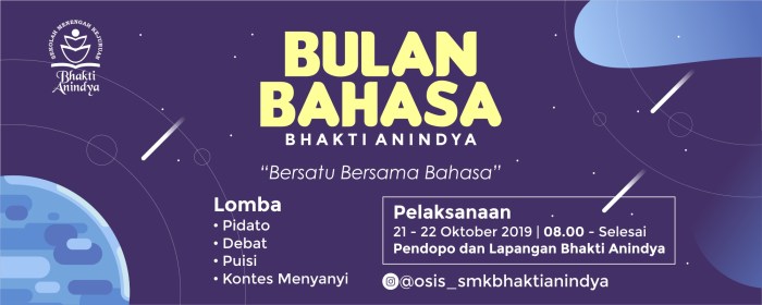 cerpen tentang bulan bahasa terbaru