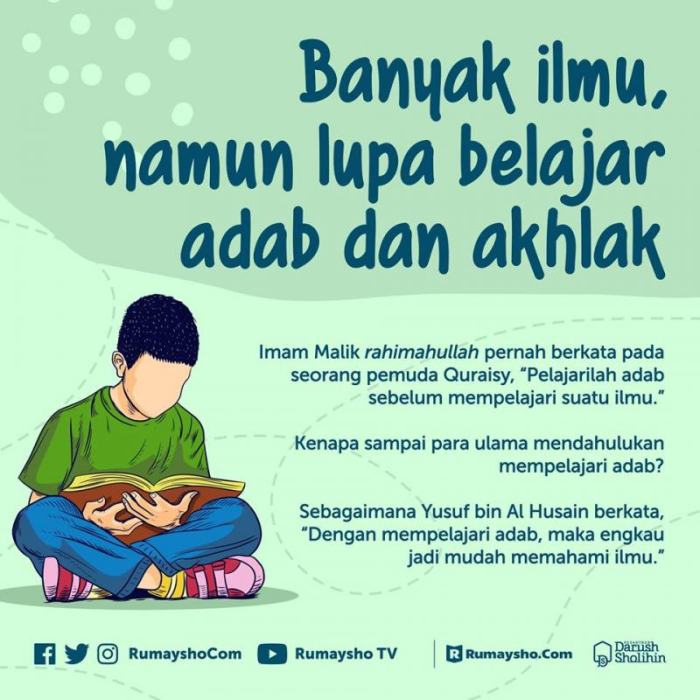 hadits ilmu ringkasan sunnah bbg badrusalam