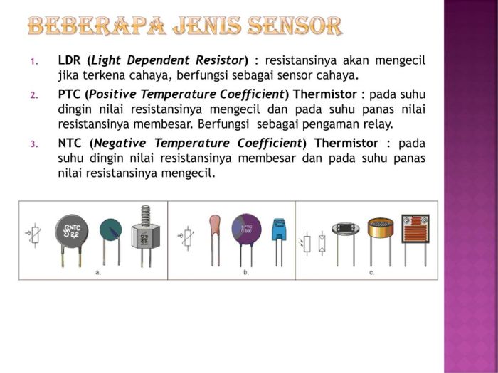 jenis jenis sensor dan fungsinya