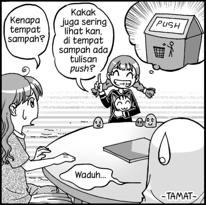 komik bahasa inggris singkat terbaru