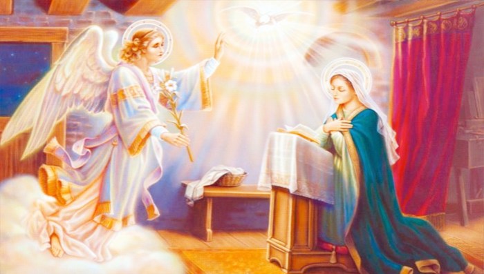 Doa peristiwa gembira menerima kabar rosario renungan singkat malaikat luk