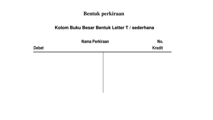 contoh buku besar bentuk skontro terbaru