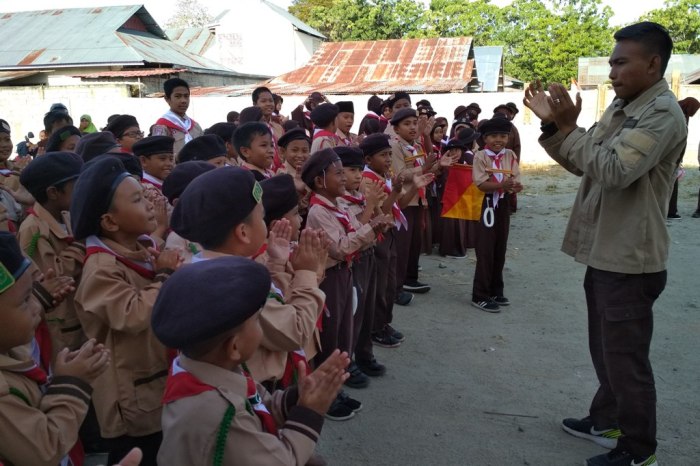 tepuk pramuka terdiri atas terbaru