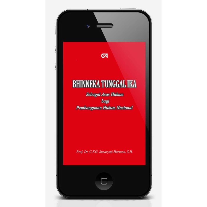 buku bhinneka tunggal ika terbaru