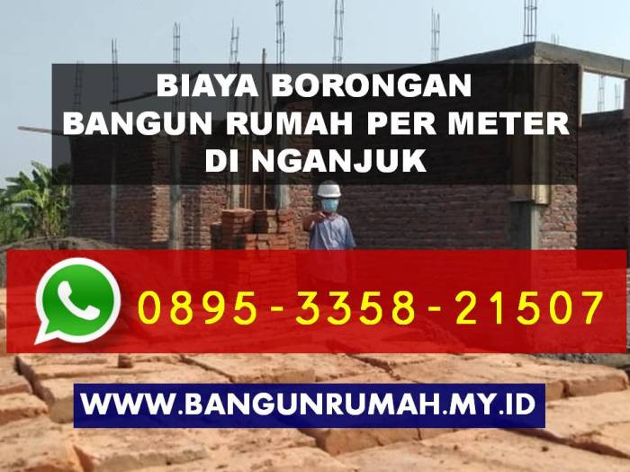 satu borongan berapa meter