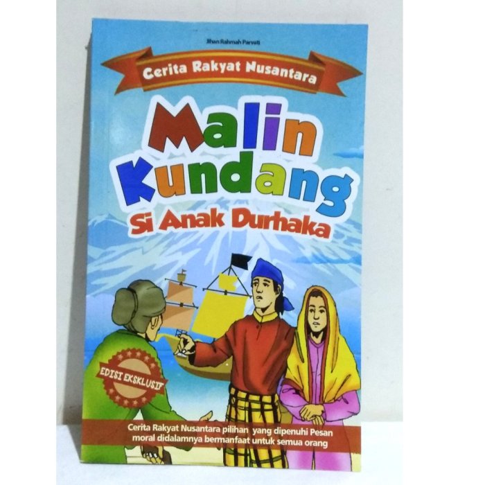 penulis cerita malin kundang terbaru