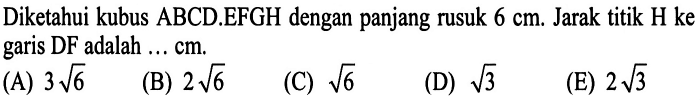 jarak titik h ke garis df terbaru