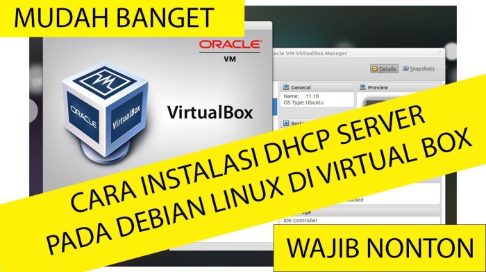 cara install debian 9 di virtual box