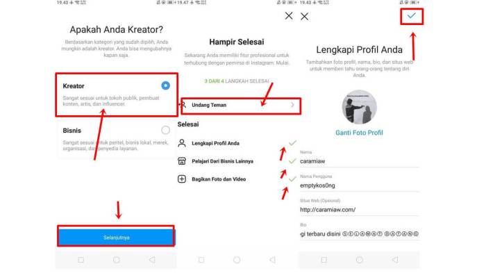 contoh desc di instagram terbaru