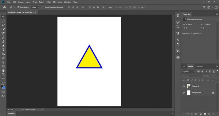 cara membuat segitiga di corel terbaru