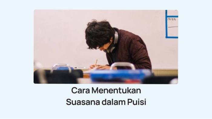 macam macam suasana dalam puisi