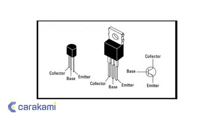 simbol transistor npn dan pnp terbaru