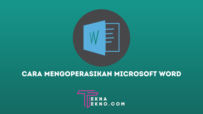 cara mengoperasikan microsoft office