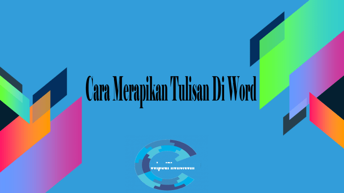 memiringkan tulisan di word terbaru