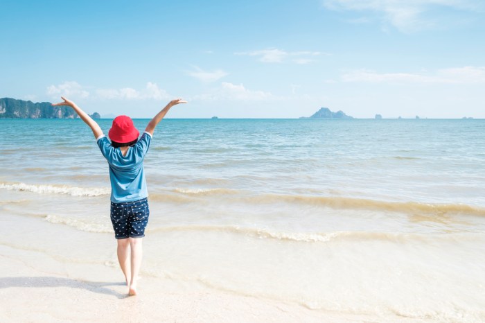 cerita liburan ke pantai bersama teman terbaru