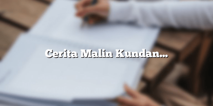 malin kundang legenda dongeng nusantara buku bukukita