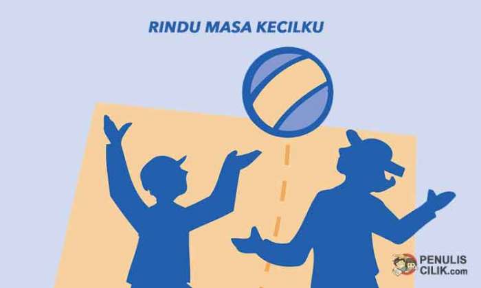 puisi rindu masa kecilku terbaru