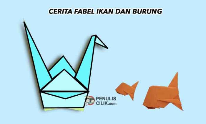 cerita singkat ikan dan burung terbaru