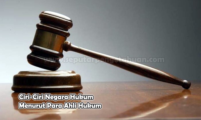 Ciri negara hukum menurut aliran anglo saxon