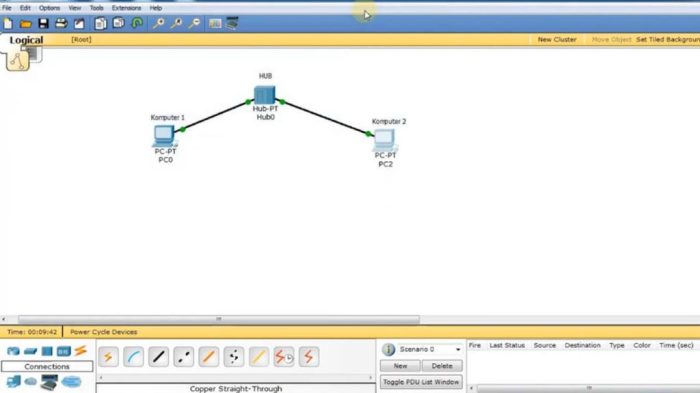 cara menggunakan cisco packet tracer