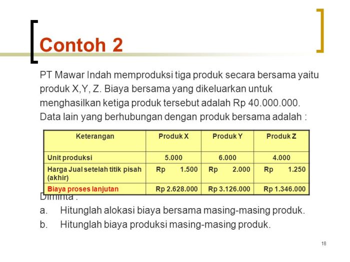 suatu perusahaan menghasilkan x produk