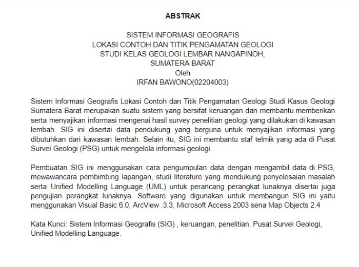 penulisan abstrak bahasa inggris terbaru