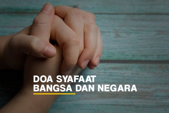 doa untuk negara dan bangsa