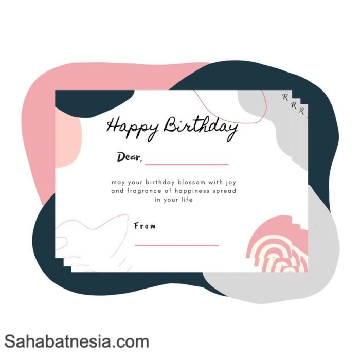 contoh greeting card ulang tahun