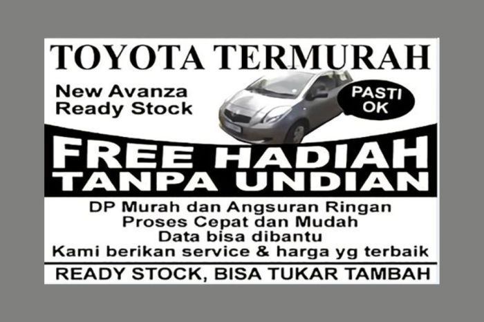 contoh iklan baris pengumuman terbaru