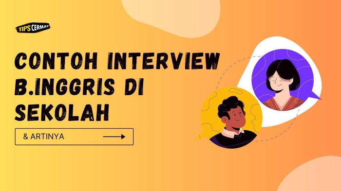 contoh interview bahasa inggris terbaru