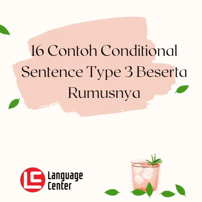 contoh dialog conditional sentence type 1 terbaru