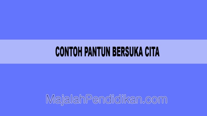 pantun bersuka cita