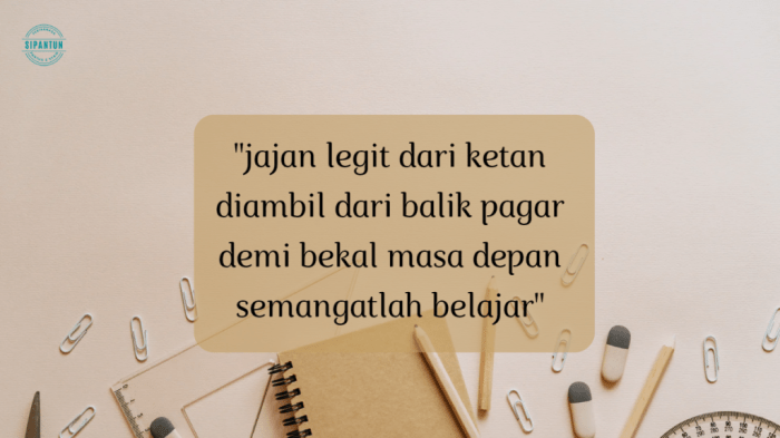 contoh pantun pendidikan 4 bait