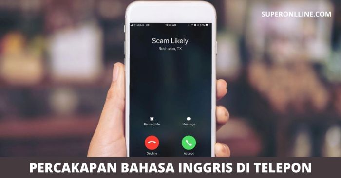 contoh percakapan telepon sekretaris terbaru