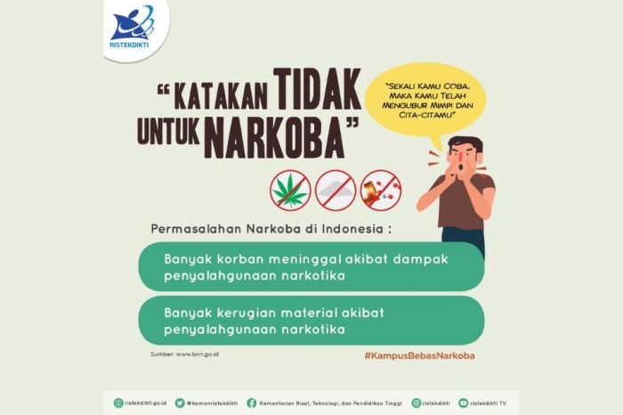 poster tentang bahaya narkoba terbaru