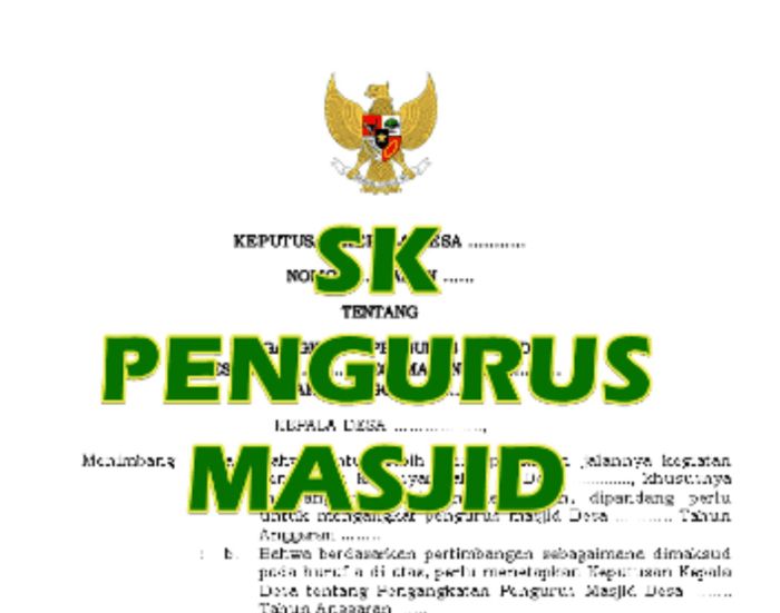 contoh wawancara dengan pengurus masjid