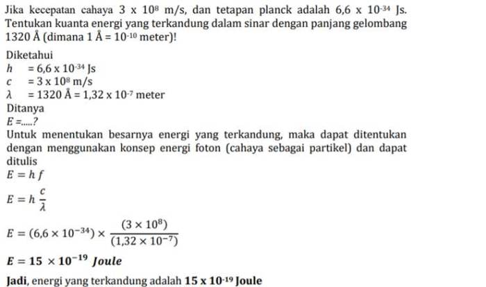 Contoh soal radiasi elektromagnetik kelas 12