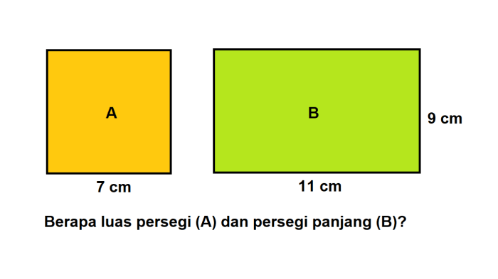 soal luas persegi panjang kelas 4 terbaru